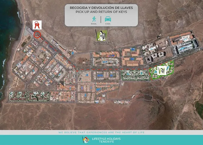 Jardines - Tisaya 02 With Garden View 1b Holiday home Arona (Tenerife)